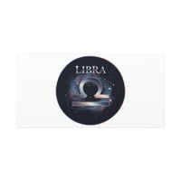 Libra Zodiac Canvas, Astrology Wall Art | Constellation Galaxy Print