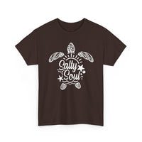Gildan 5000 | Tribal Sea Turtle Unisex Softstyle Graphic Tee