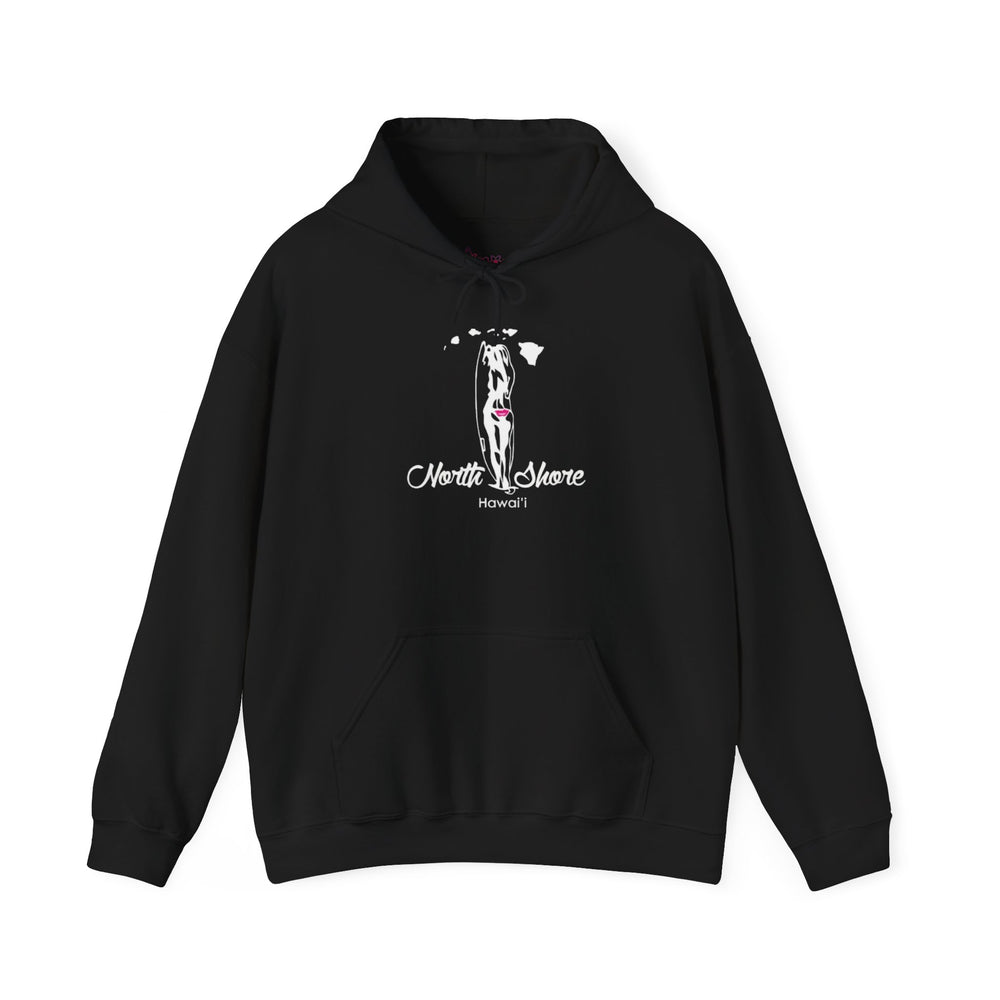Gildan 18500 | North Shore Hawai'i Unisex Hoodie – Island Vibes & Coastal Style