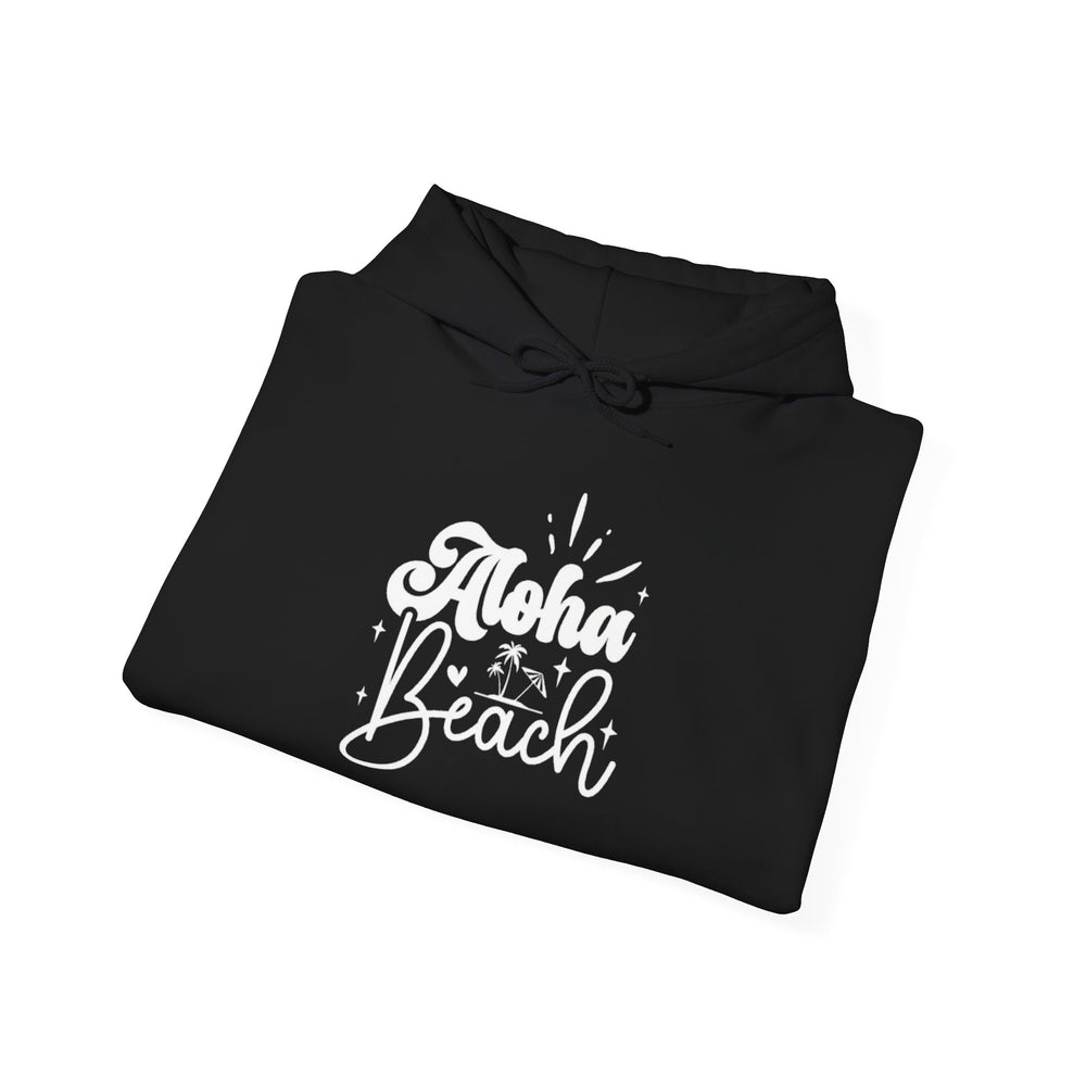 Gildan 18500 | Aloha Beach Unisex Hoodie – Cozy Pullover with Hawaiian Vibes