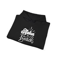 Gildan 18500 | Aloha Beach Unisex Hoodie – Cozy Pullover with Hawaiian Vibes