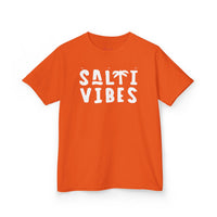 Gildan 5000B | Kids’ "Salty Vibes" Premium Cotton T-Shirt – Tropical Beach & Summer Vacation Tee