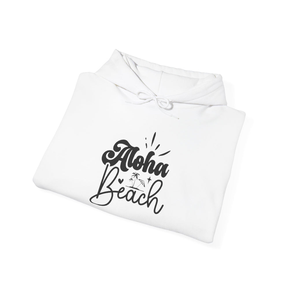 Gildan 18500 | Aloha Beach Unisex Hoodie – Cozy Pullover with Hawaiian Vibes