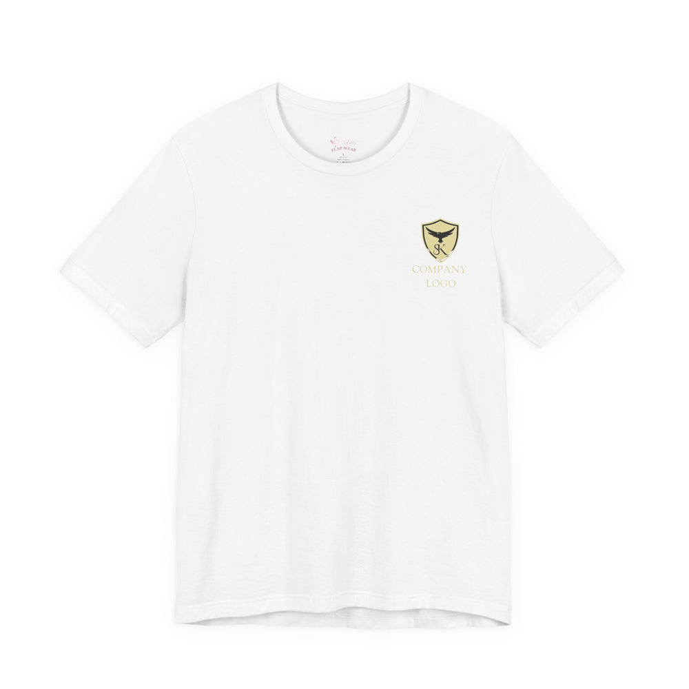 Unisex Jersey Short Sleeve Tee | Custom Company Logo T-shirts, Custom Design Sweatshirts, Personalized Logo Hoodies, Custom Double Sided Print Shirts, Custom Text Shirts