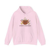 Gildan 18500 | Coffee Fuel Hoodie | Kawaii Coffee Cup Hoodie | Motivational Monday Morning Apparel