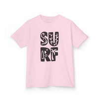 Gildan 5000B | Kids' Retro Surf Graphic Tee – Fun Summer Beach Vibes Cotton T-Shirt