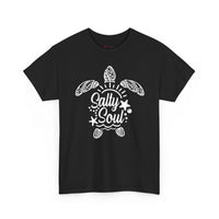 Gildan 5000 | Tribal Sea Turtle Unisex Softstyle Graphic Tee