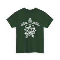 Gildan 5000 | Tribal Sea Turtle Unisex Softstyle Graphic Tee