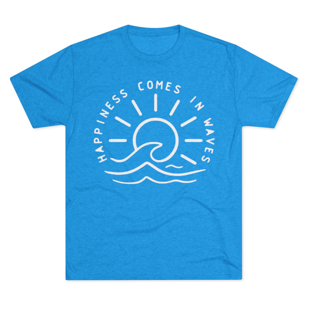 Next Level 6010 | Unisex Happiness Comes In Waves Unisex Graphic Tee