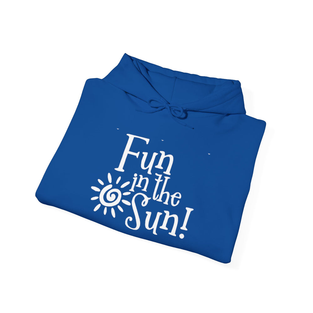 Gildan 18500 | SUNNY "Fun in the Sun" Unisex Hoodie – Cheerful & Cozy Summer Sweatshirt