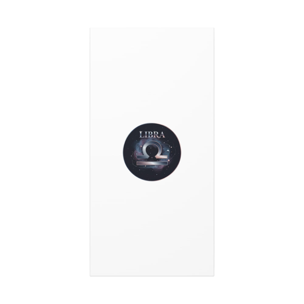 Libra Zodiac Canvas, Astrology Wall Art | Constellation Galaxy Print