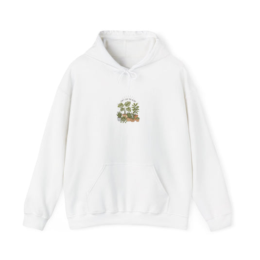 Plant Parent Pun Hoodie | Succulent Pun Sweatshirt, Sage Cream Botanical Humor