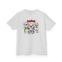 Gildan 5000B | "Joyful Crew" Kids' Premium Cotton Tee – Vibrant Cartoon Graphic T-Shirt