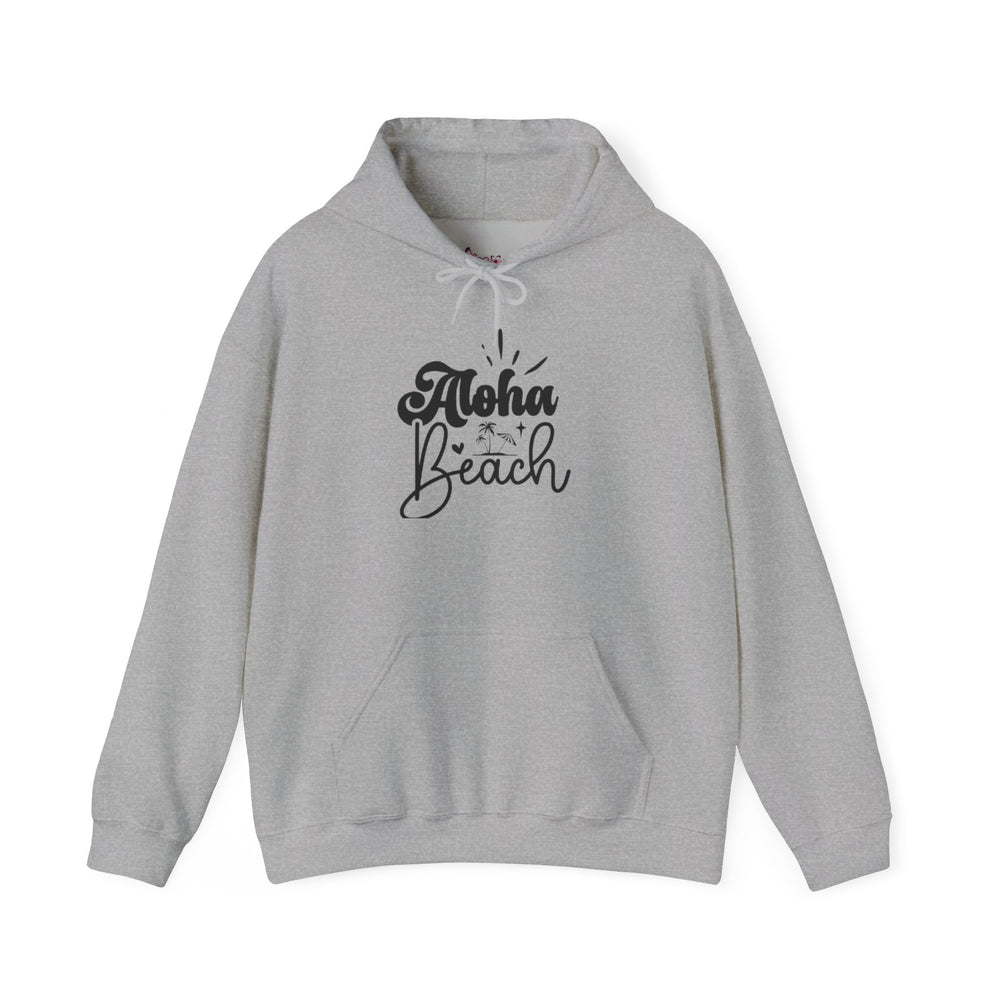 Gildan 18500 | Aloha Beach Unisex Hoodie – Cozy Pullover with Hawaiian Vibes