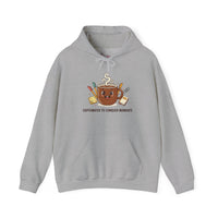 Gildan 18500 | Coffee Fuel Hoodie | Kawaii Coffee Cup Hoodie | Motivational Monday Morning Apparel