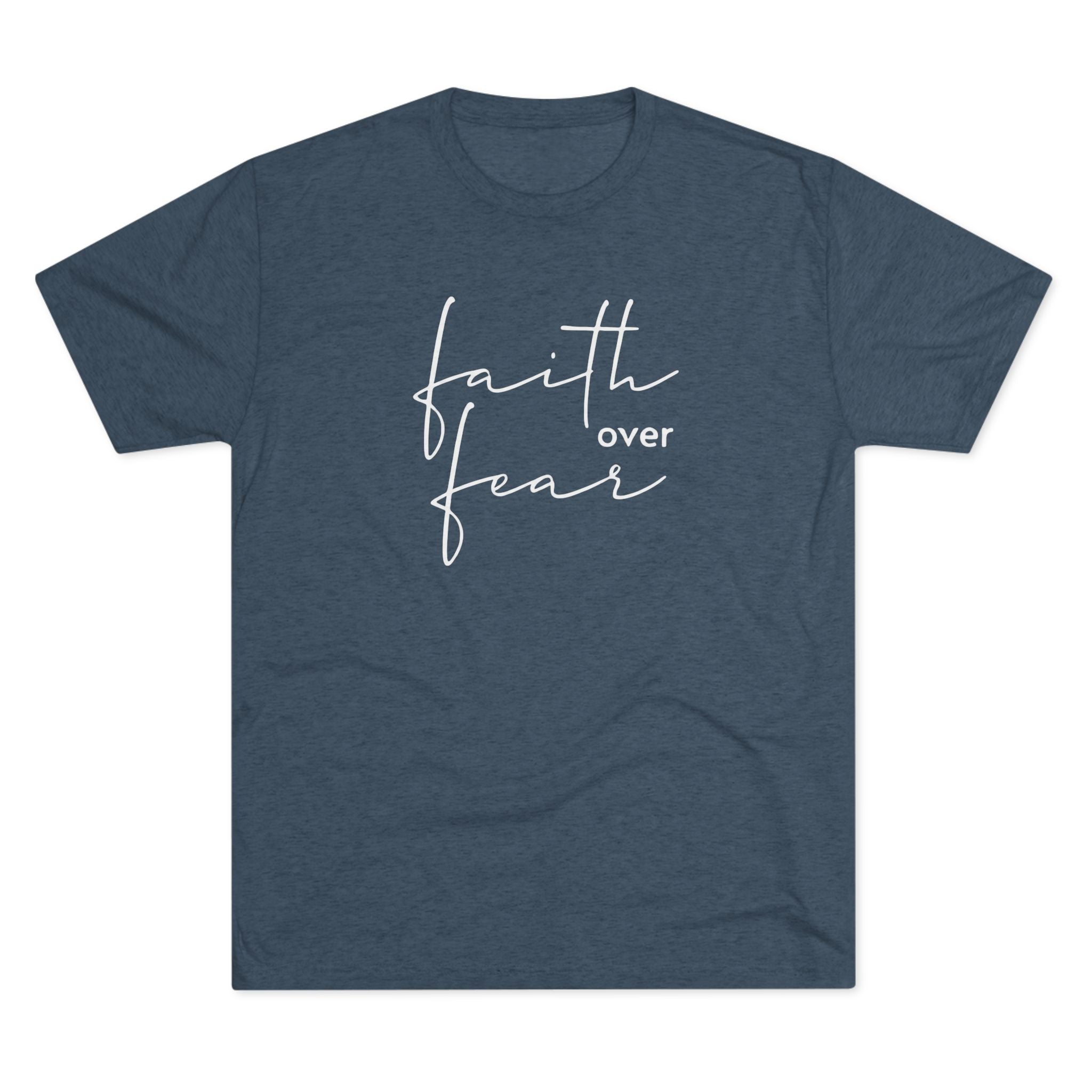 Faith Over Fear Graphic Tee — Inspirational Christian Crewneck