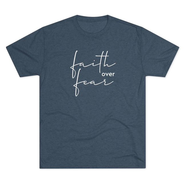 Faith Over Fear Graphic Tee — Inspirational Christian Crewneck Hover Image