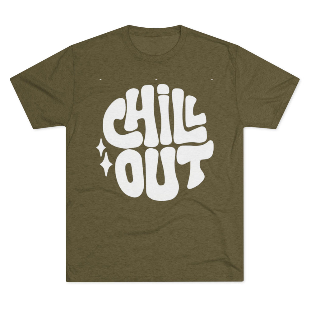 Next Level 6010 | Unisex Vintage 70s Style "Chill Out" Summer Graphic Tee