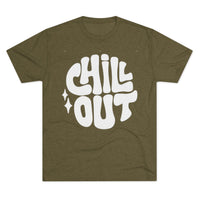 Next Level 6010 | Unisex Vintage 70s Style "Chill Out" Summer Graphic Tee