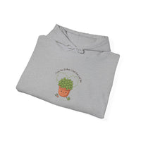 Plant Parent Pun Hoodie | succulent pun sweatshirt, sage cream botanical humor