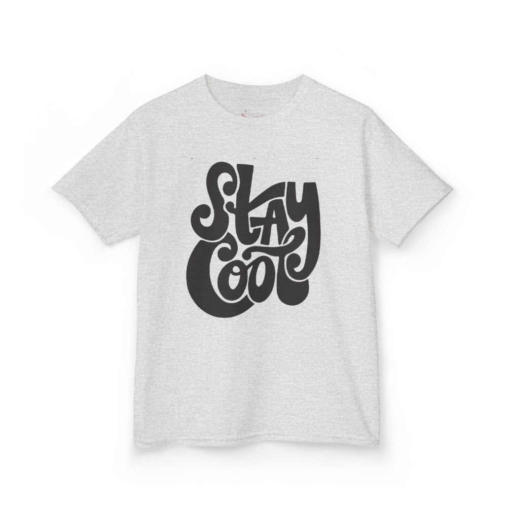Gildan 5000B | Kids’ "Stay Cool" Retro Graphic Tee – Comfy Cotton T-Shirt