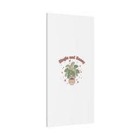 Single and Sassy Canvas, Matte Stretched | Anti‑Valentine, Funny Valentines Poster