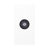 Zodiac Constellation Wheel Canvas, Astrology Art Print | Gold Foil Galaxy