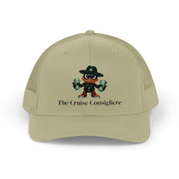 Cruise Consigliere Snapback Trucker Cap — Nautical Pirate Logo Hat