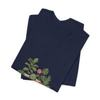 I’m Just Here for the Plants T‑Shirt | Plant Parent Humor, Succulent Pun