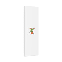 I Wet My Plants Canvas | Plant Parent Humor, Botanical Pun Decor