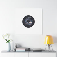 Libra Zodiac Canvas, Astrology Wall Art | Constellation Galaxy Print