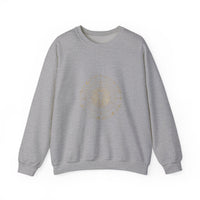 Zodiac Constellation Crest Sweatshirt | Astrological, Metallic Foil
