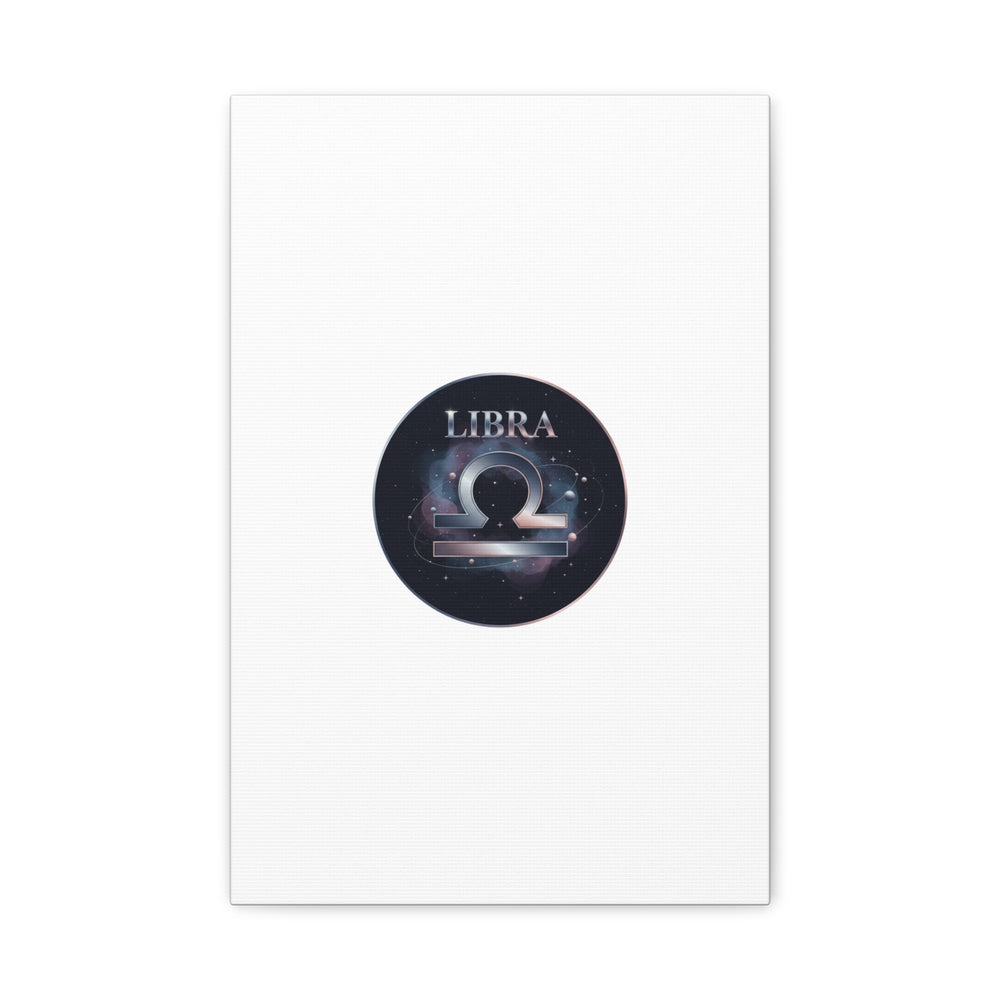Libra Zodiac Canvas, Astrology Wall Art | Constellation Galaxy Print