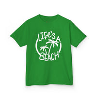 Gildan 5000B | Youth Paradise Beach T-Shirt – Comfortable Cotton Graphic Tee for Boys & Girls