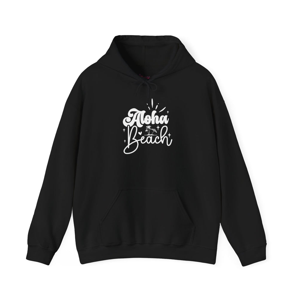 Gildan 18500 | Aloha Beach Unisex Hoodie – Cozy Pullover with Hawaiian Vibes