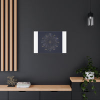 Gold Zodiac Wheel Canvas | Astrology Constellation Art, Cosmic Wall Print