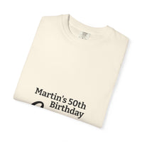 Birthday Crew T-Shirt – Personalized “Martin’s 50th Birthday Crew” Party Tee
