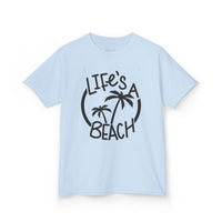 Gildan 5000B | Youth Paradise Beach T-Shirt – Comfortable Cotton Graphic Tee for Boys & Girls