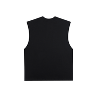 Unisex Raw Edge Cotton Tank Top