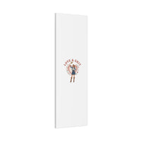 Love & Grit Canvas, Western Valentine Cowgirl Heart Poster | Cowboy Valentine