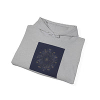 Zodiac Constellation Wheel Hoodie | Astrology, Metallic Galaxy