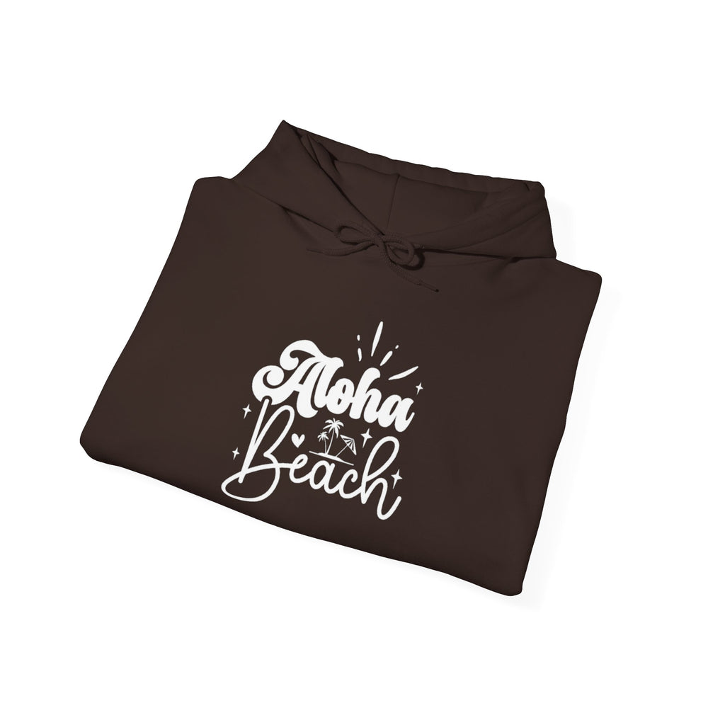 Gildan 18500 | Aloha Beach Unisex Hoodie – Cozy Pullover with Hawaiian Vibes