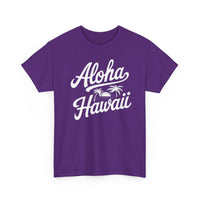 Gildan 5000 | Vintage Aloha Hawaii T-Shirt - Retro Island Paradise Tee - Unisex Hawaiian Vacation Shirt