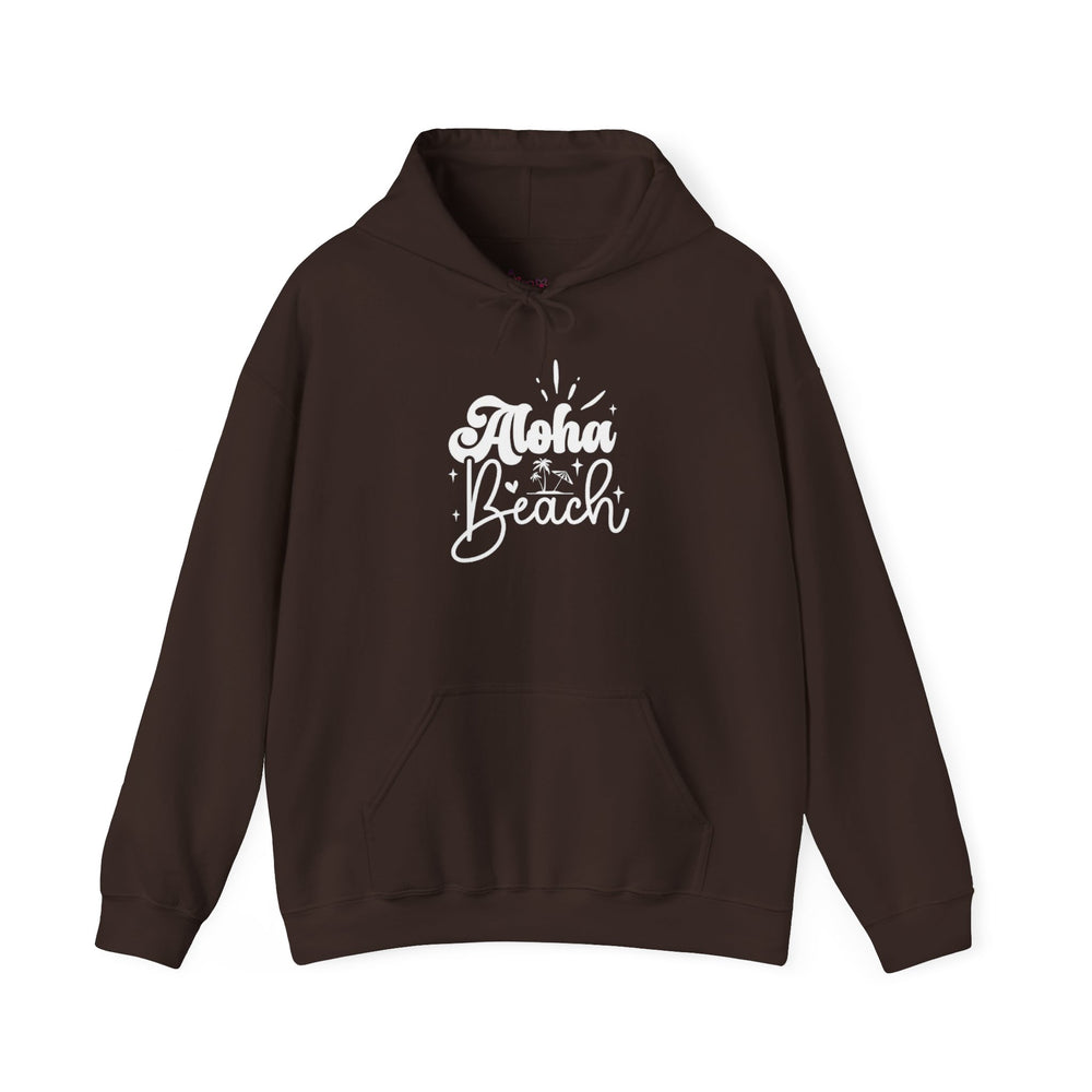 Gildan 18500 | Aloha Beach Unisex Hoodie – Cozy Pullover with Hawaiian Vibes