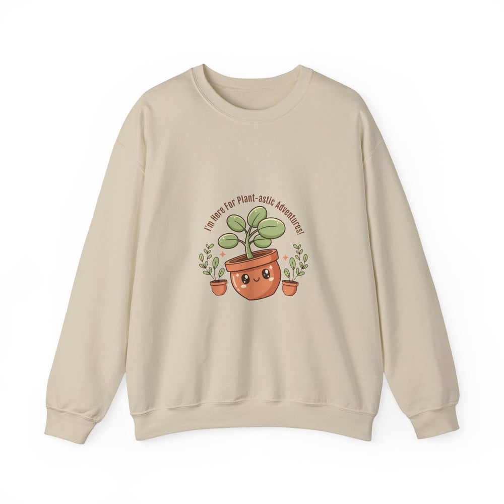 Plant Parent Pun Crewneck Sweatshirt | succulent pun, plant mom apparel