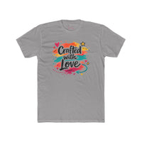 Next Level 3600 | Crafted with Love | Handmade Marker Aesthetic Unisex Jersey Tee | Crafted With Love T-Shirt — Colorful Handcrafted Maker Tee