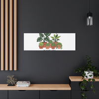 Plant Lady Canvas | Matte Stretched Botanical Pun Wall Art