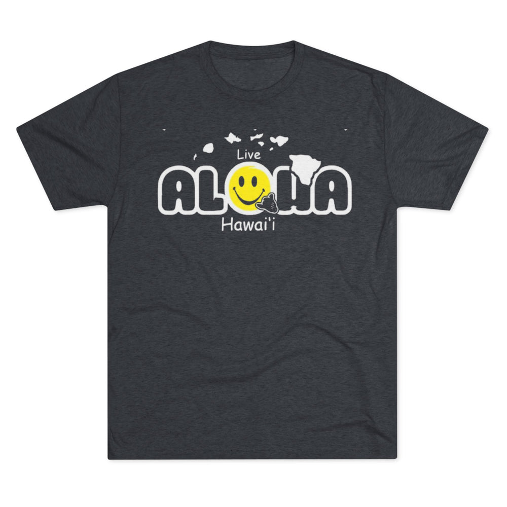 Next Level 6010 | Live Aloha Hawai'i Unisex Tri-Blend Vintage Tee
