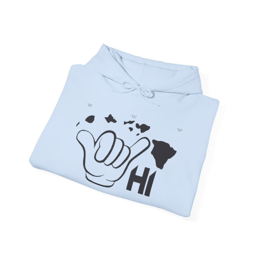 Gildan 18500 | Aloha Hawaii Shaka Hoodie – Unisex Pullover Sweatshirt