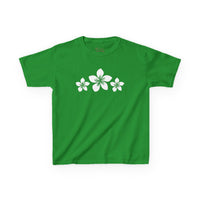 Gildan 5000B | Kids' Tropical Bloom Tee - Soft Cotton Floral Graphic T-Shirt